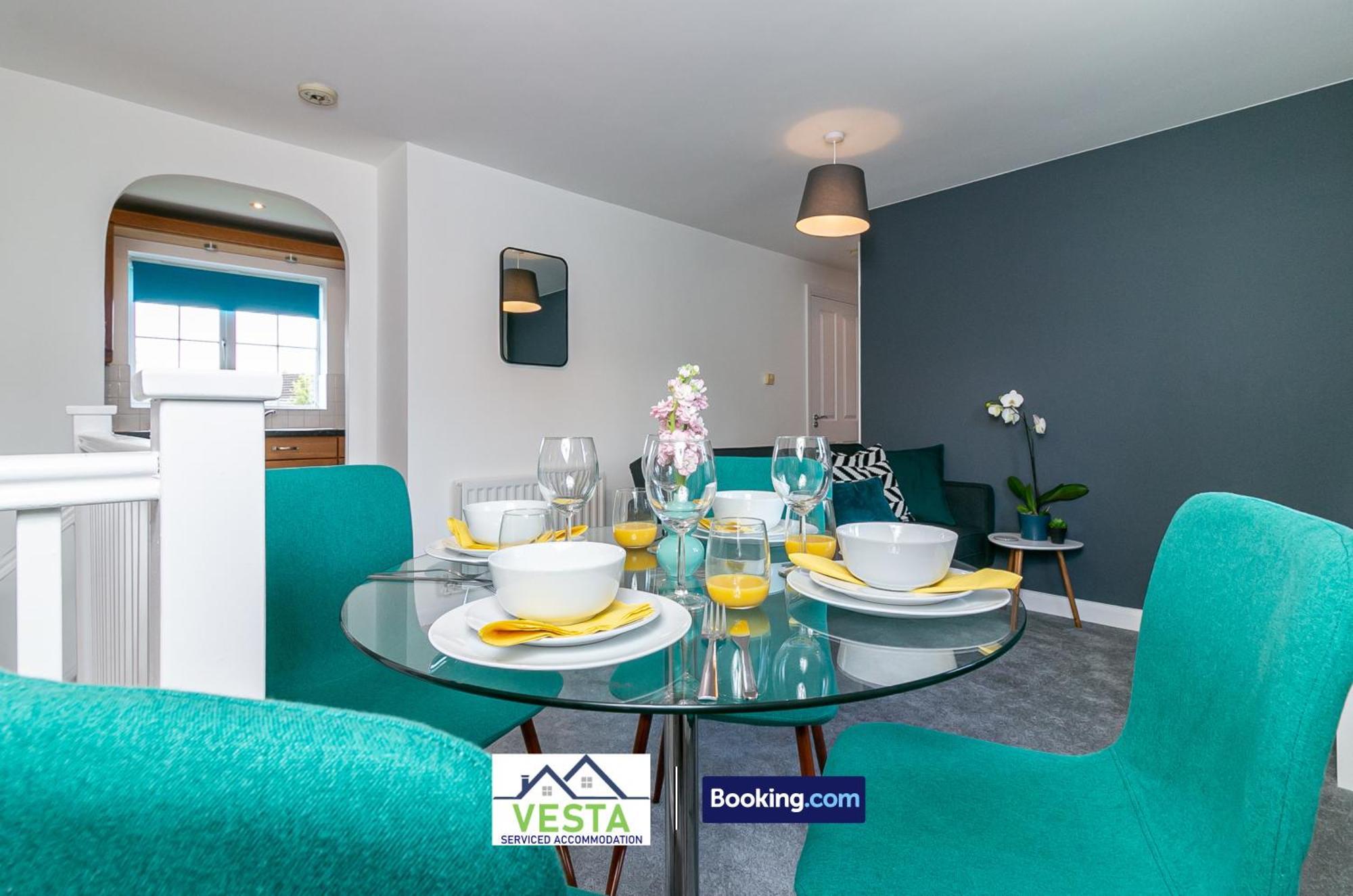 Three Bedroom Apartment By Vesta Serviced Accommodation & Short Lets Hatfield With Free Parking מראה חיצוני תמונה
